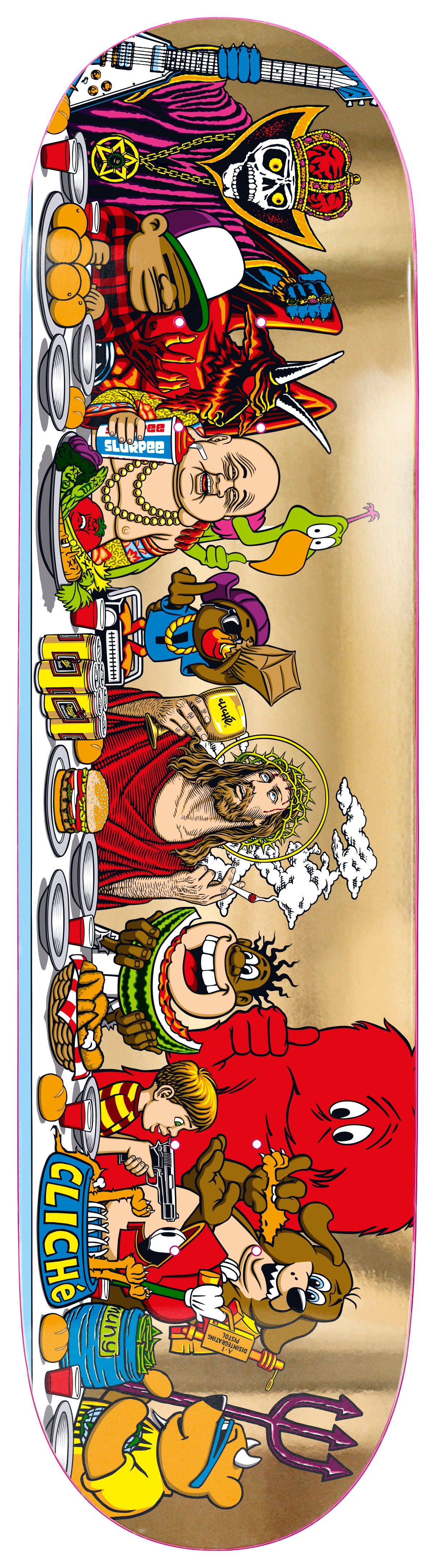 Cliché - Last Supper Golden Ticket Blind Bag Deck – Habibi Skate Shop