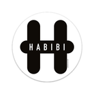 Habibi - Circle Sticker 4" x 4" - Habibi Skate Shop